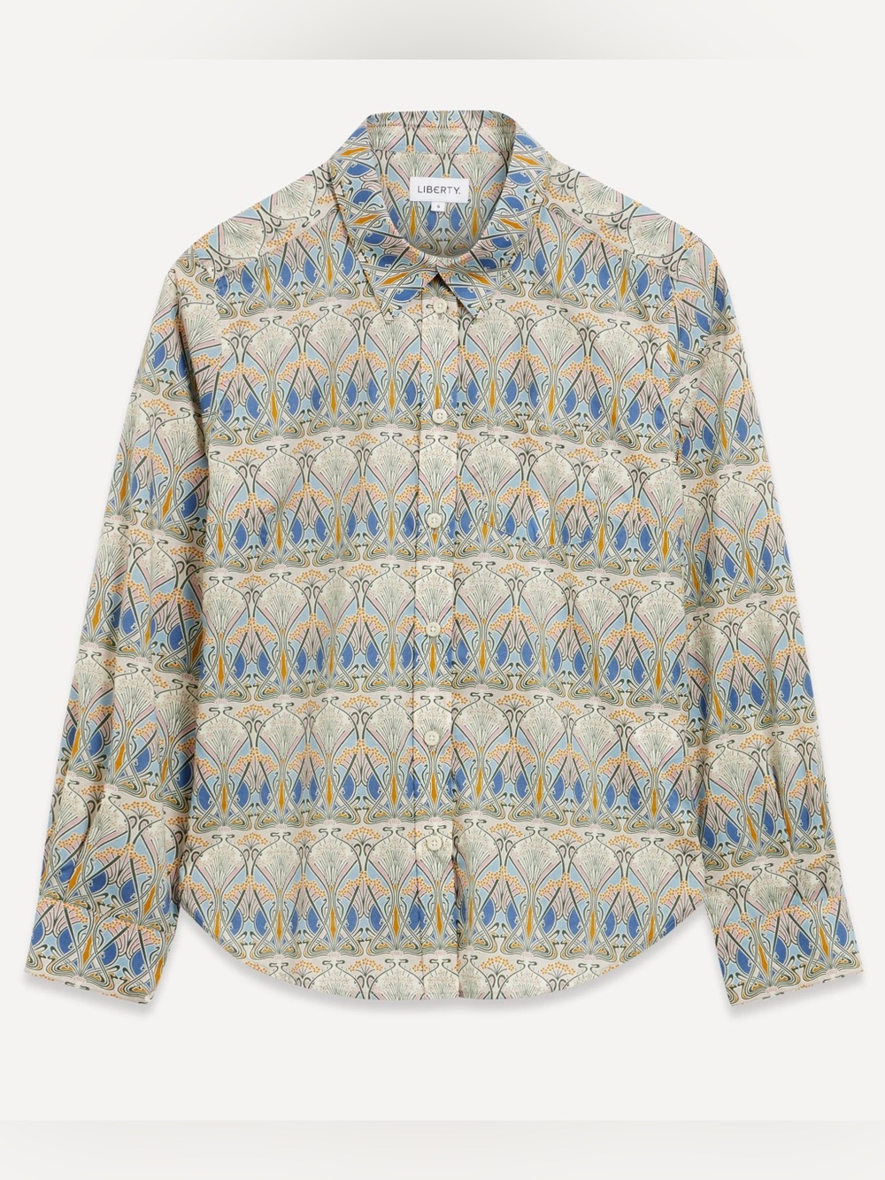 LIBERTY of London Ianthe Tana Lawn Cotton Fitted Shirt